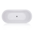 Designer Oval Soaking Pedestal Freestanding Bathtub