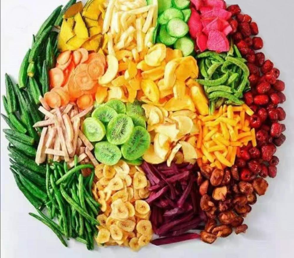 Mixed Fruits And Vegetables Chips