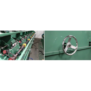 8 Head Mirror SS Round Pipe Polishing/Buffing/Grinding Line