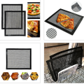 Tapis de gril de barbecue antiadhésifs de charbon anti-feu ptfe