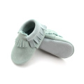 Bright Green Classic Fashion Environment Friendly Moccasins