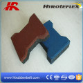 20mm Espessura Dog Bone Rubber Tiles para Playground Uso