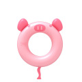 Bague de bain petit cochon rose personnalisé