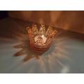 Creative Craity Crystal Glass Candle Holder &amp; Artware