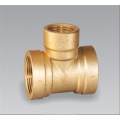 Brass pipe fitting brass Female Reducing Tee