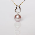 Fashion Natural Freshwater Pearl Pendant Necklace (E11224)