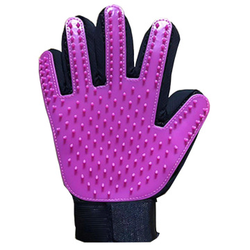 pet cleaning hair gloves