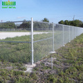 Galvanized Used Chain Link Diamond Wire Mesh Fence