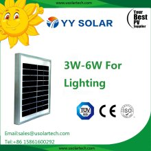 Panneau solaire 3W 5W à faible prix pour applications solaires