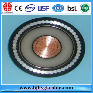 CU/XLPE/LAS/HDPE 38/66kv 1× 240mm2 power cable