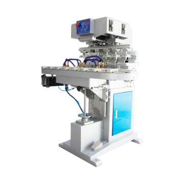 P6C 6 color Rotary table tampo printer