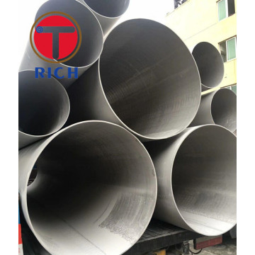 Large Diameter 304 Stainless Steel Industrial Welded Pipe