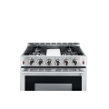 Cuisinière au gaz 30&quot; en acier inoxydable CSA 4 ou 5 brûleurs