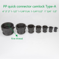 Pipe IBC Adapters Camlock Couplings Thread Adapter