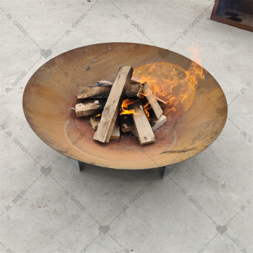 Corten Steel Etanol Fire Pits Burner Bowl