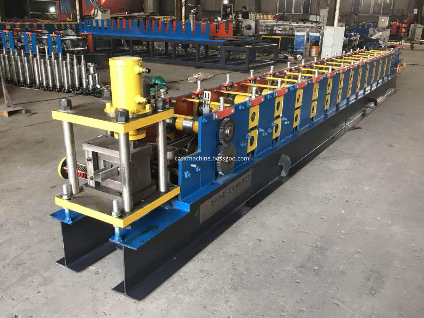 Full Automatic CZ Purlin Cold Roll Forming Machine