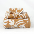 beautiful Jacquard velvet towel