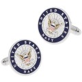 U.S. Navy Cufflink Set Perfect for Birthday