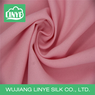 new design 80D high twist pink fabric for women dress