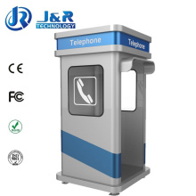 Weatherproof Phone Booth, Roadside Rugged Kiosk, Acoustic Telephone Hood