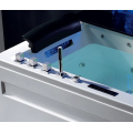 Luxury Acrylic Whirlpool Bathtub with Colorful LED