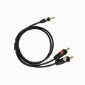 Stereo 3.5mm Male to 2RCA Audio Cable