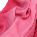 Heißer Verkauf hochwertiger Polyester Gradienten Farbe Schal Fabrikfertigung