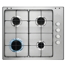 Electrolux 4 anel embutido hob de aço