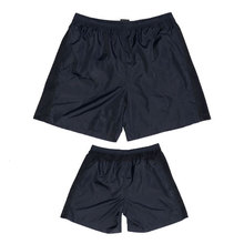 Yj-3013 Mens Red Lined microfibra Shorts curtas calças de praia de esportes