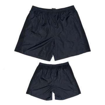 Yj-3012 Mens Black Lightweight Summer Nylon Taslon Shorts