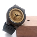 Nouvelle montre de mode en bois de mouvement de protection de l&#39;environnement du Japon Bg429