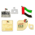Metal Stamping Esmalte Epoxy Logo Emblema UAE