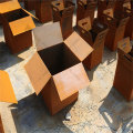 Corten Steel Tree Grande Planter Pots