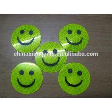 Lovely Reflective Sticker, Cheap Custom Sticker, Custom Smile Face Stickers