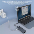 10 em 1 USB tipo C para USB adaptador