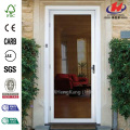 White Surface Mount Outswing Security Door