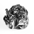 Fashion jewelry Vintage skull ring for young people