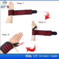 Gym sport custom weightlifting wrist wraps  fitness