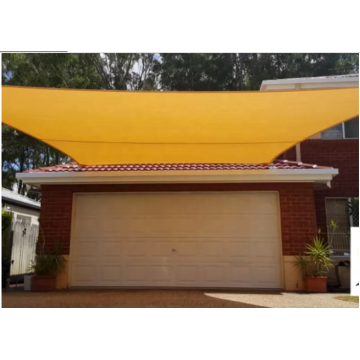 Green HDPE Knitted Shade Sail UV