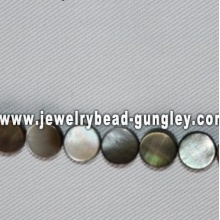 8mm round shape sea shell beads