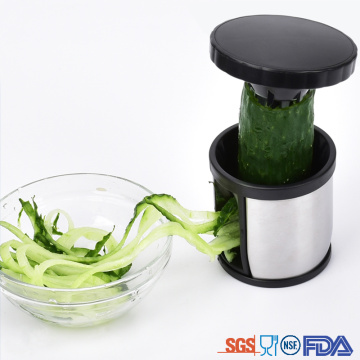 spiral vegetable slicer stainless steel spiralizer