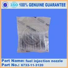 Boquilla de inyección de combustible de los recambios 200-7 de Komatsu 6733-11-3120