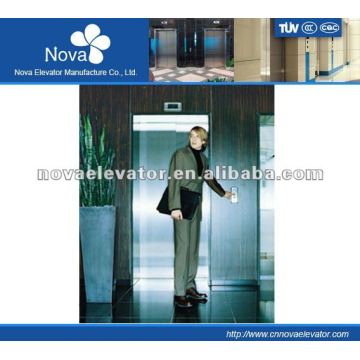 Hairline/etching/mirror stainless steel elevator for passenger, high speed