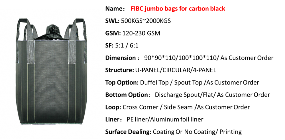 Fibc For Carbon Black