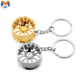 Metal Custom Car Steering Wheel Keychain