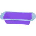 Carbon steel frame silicone loaf pan