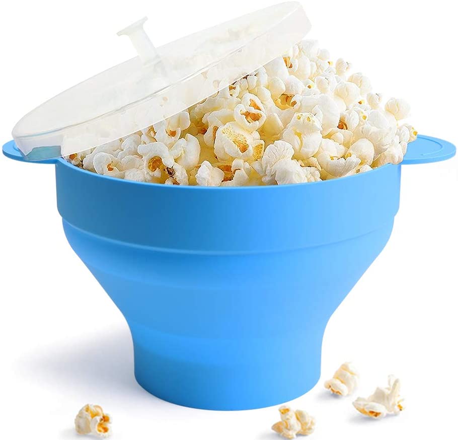 silicone popcorn bowl