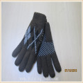 hommes gants acrylique doublure en molleton