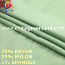 Rayón Nylon Spandex tela de prendas de vestir de textiles (GLLML457)