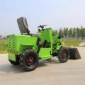 400KG four-wheel drive farm mini electric wheel loader